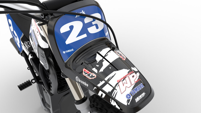 YAMAHA SAFARI Style PW 50 Sticker Kit