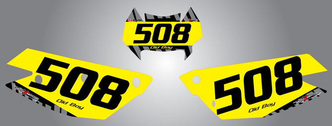 Husaberg 125cc + Factroy Style Number Plates