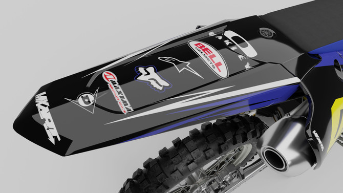 YAMAHA DIGGER Style TTR 90 / 110 Sticker Kit