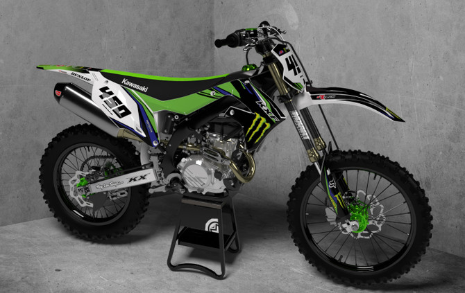 Kawasaki SURGE Style  KDX 50 Sticker Kit