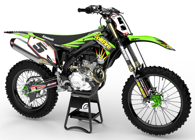 Kawasaki RYTHM Style  KDX 50 Sticker Kit