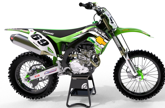 Kawasaki SHIFTER Style  KLX 110 Sticker Kit