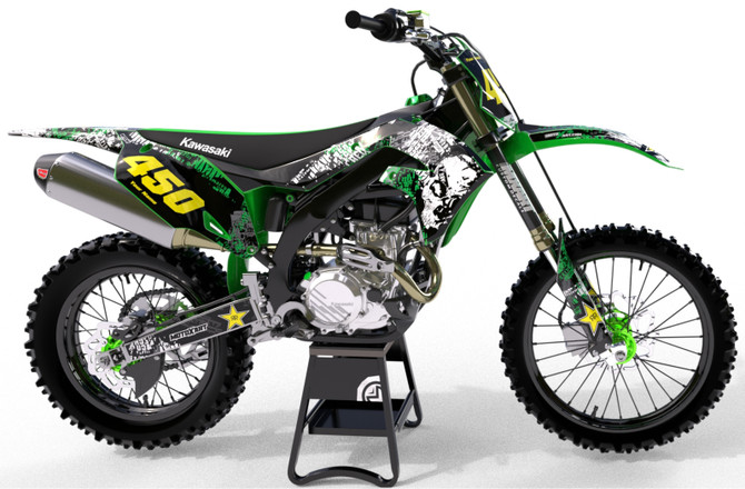 Kawasaki GRAFFITI Style  KLX 140 Sticker Kit