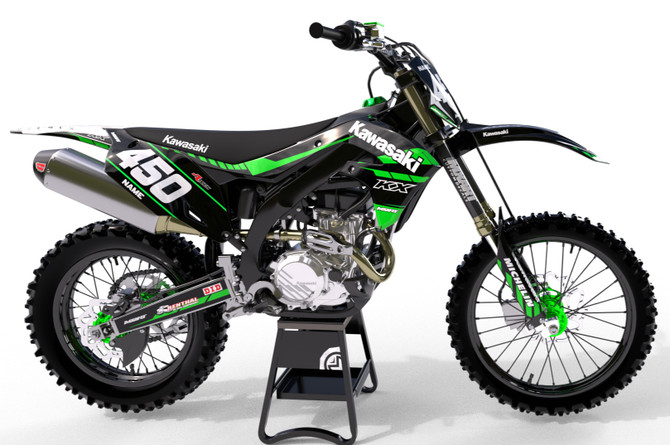 Kawasaki AIRO Style  KLX 140 Sticker Kit