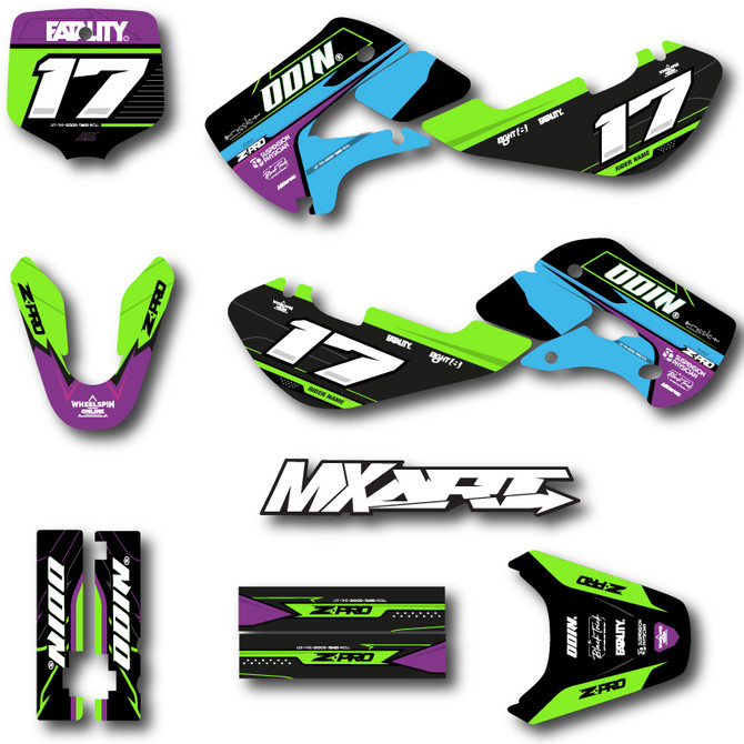 Kawasaki KX 65 sticker kits Australia.