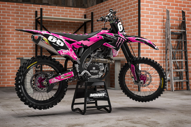 Kawasaki DRIFT Style  KX 85 Sticker Kit