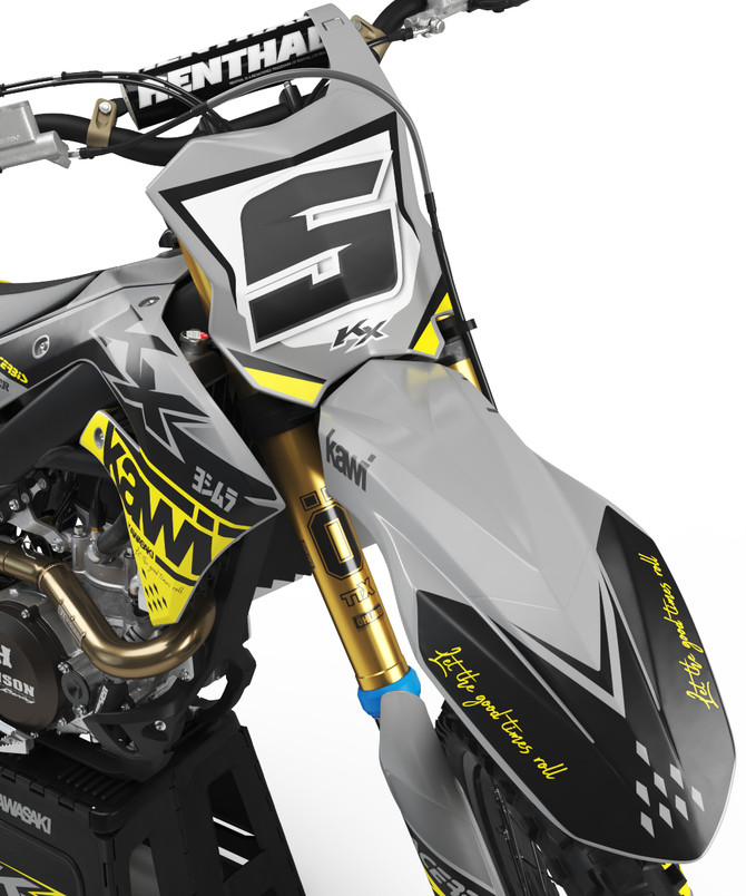 Kawasaki STING Style  KX 85 Sticker Kit