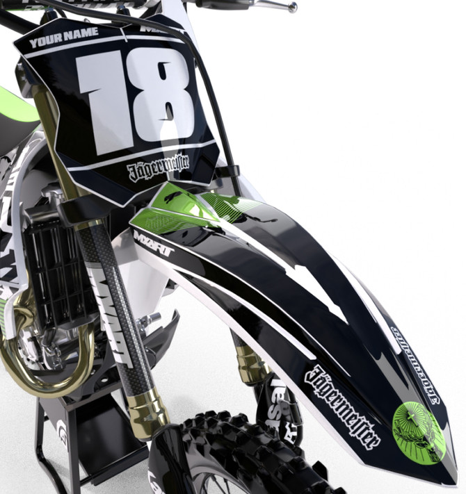 Kawasaki JAG Style  KXf 450 Sticker Kit