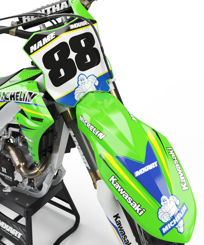 Kawasaki DELTA Style KXf 250 Sticker Kit