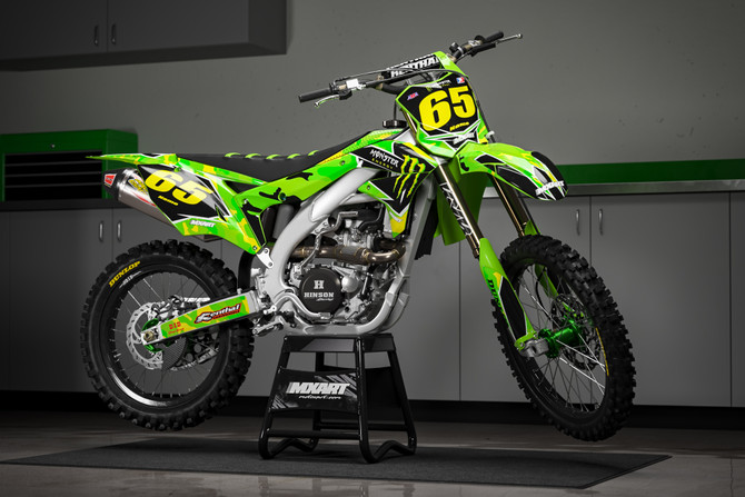 Kawasaki WARRIOR Style KX 125 Sticker Kit