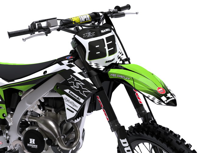 Kawasaki LOOP Style KX 125 Sticker Kit