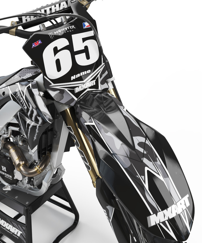 Kawasaki URBAN Style KX 125 Sticker Kit