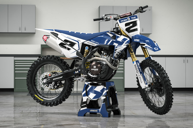 Husqvarna ZONE Style TC 50 Sticker Kit