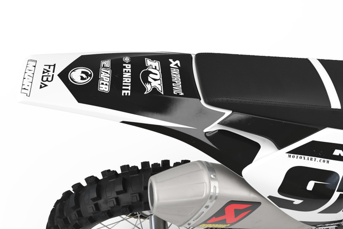 Husqvarna BURN Style TC 50 Sticker Kit