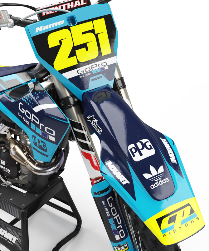 Husqvarna BOOST Style CR 50 Sticker Kit