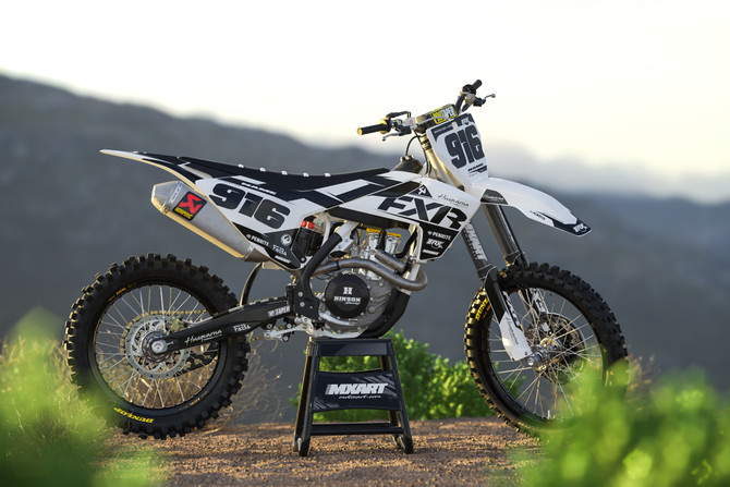 Husqvarna BURN Style CR 50 Sticker Kit