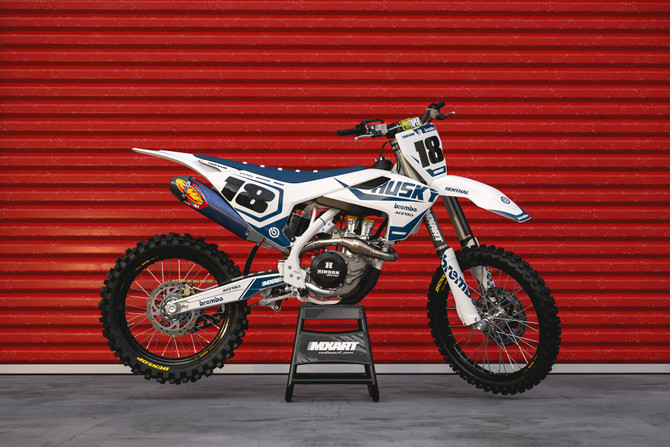 Husqvarna HAMMER WHITE Style FC 250 Sticker Kit