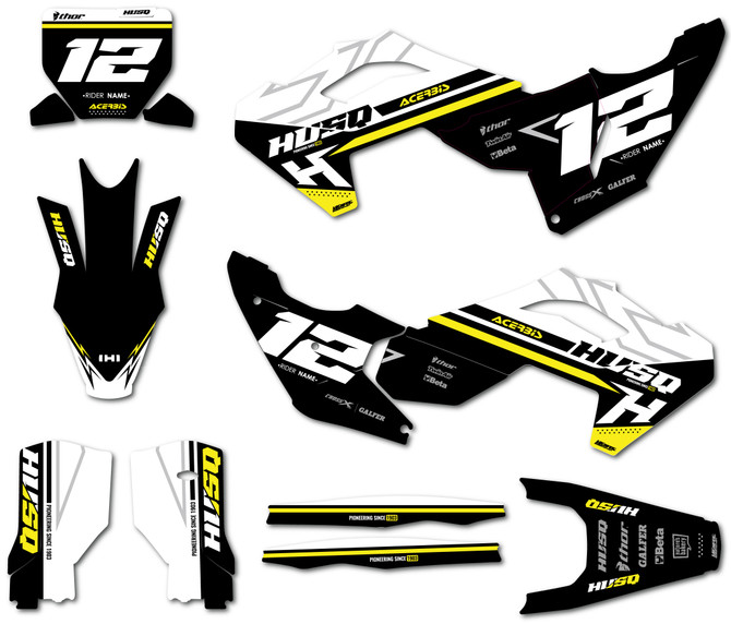 Husqvarna FC 450 sticker kits hero style 2022 2023