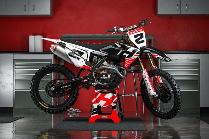 Husqvarna SPRINT Style TC 125 Sticker Kit