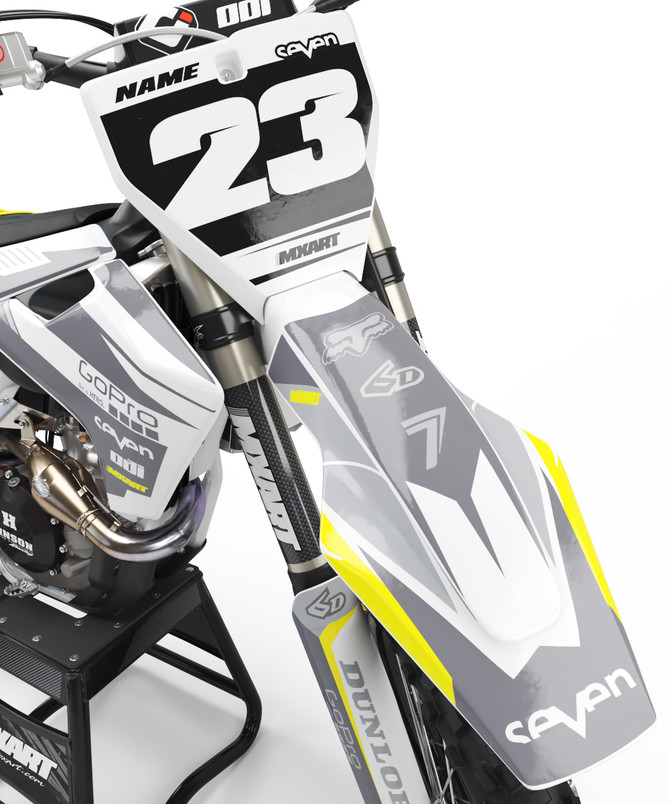 Husqvarna SHADES Style TC 250 Sticker Kit