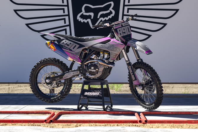 Husqvarna CARVE Style TE / FE 450 Sticker Kit