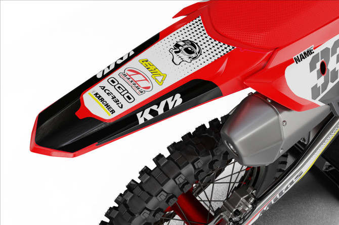 CRF 50 HACK style full Sticker Kit