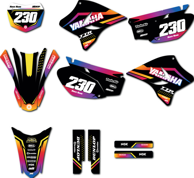 Yamaha TTR 230 graphics Inject style