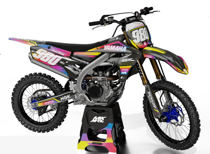 YAMAHA YZ 250F Inject Style Sticker Kit