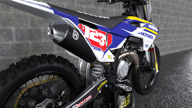 Husqvarna Spectre Style TC 125 Sticker Kit