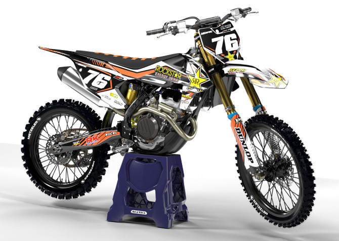 KTM 125 SX CHELSEA Style Sticker Kit