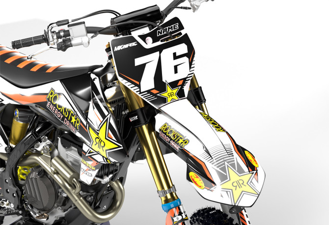 KTM EXC CHELSEA Style Sticker Kit