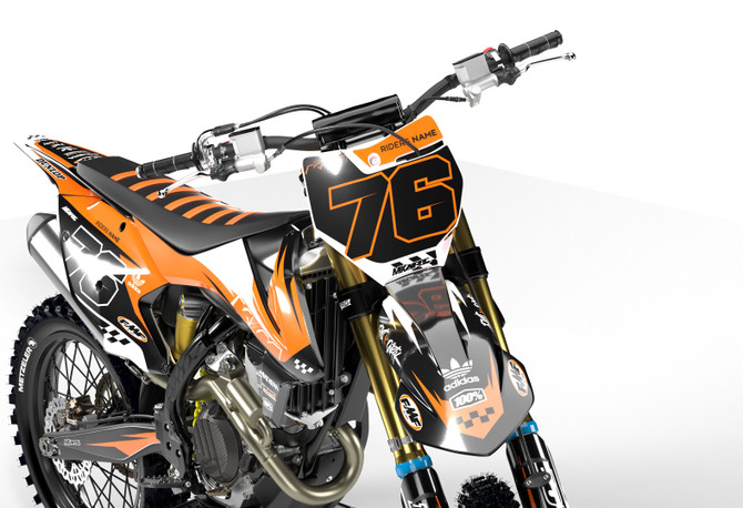 KTM SX 250 ACCOUNT Style Sticker Kit