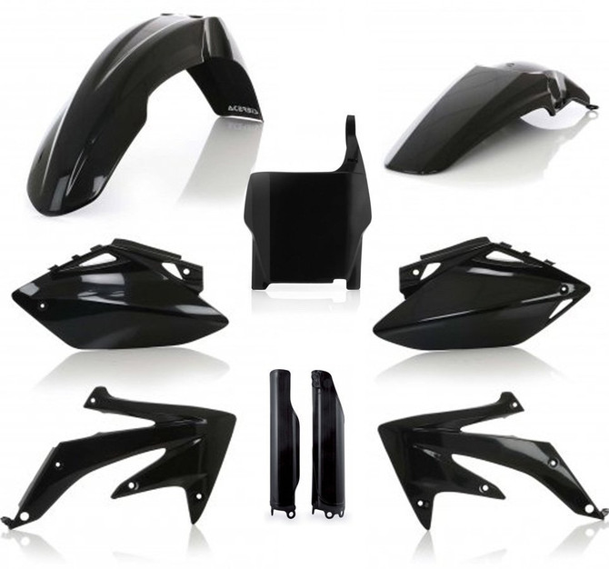 ACERBIS PLASTIC KIT FULL HONDA CRF 450 07 BLACK 