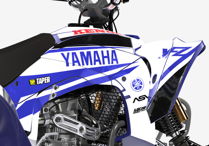 Yamaha ATV Full custom graphics kit Orion Style Sticker Kit