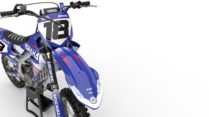 Yamaha-sticker-kits-by-Motoxart-Oslo-style-full-custom-graphics Front