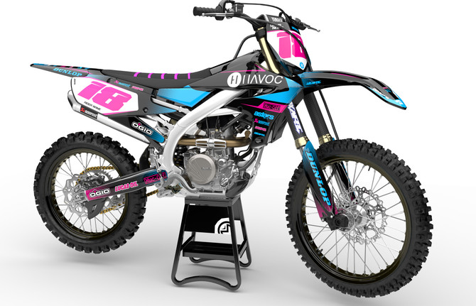 Yamaha YZF 450-sticker-kits-Text-style-decals-Motoxart-custom-graphics  side