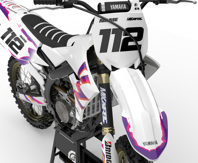 YAMAHA WR 250F Slap Style Sticker Kit
