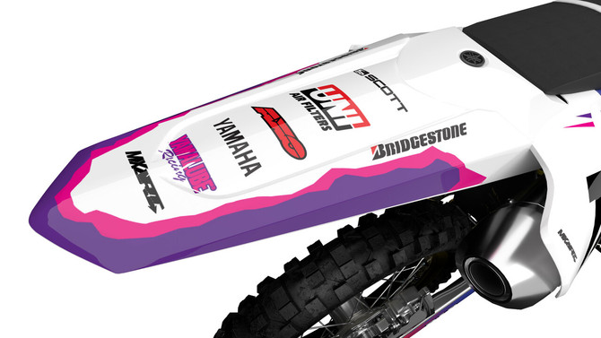 YAMAHA WR 250F Slap Style Sticker Kit