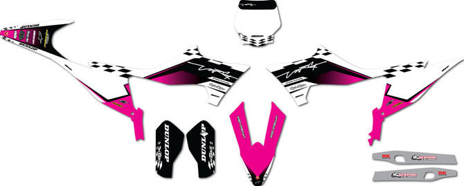 Stark Varg Loop Pink style Style sticker Kit