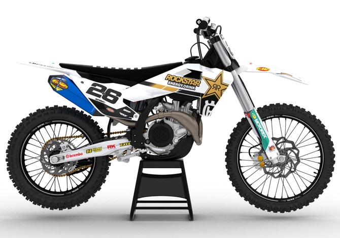 Husqvarna Control Style Sticker Kit