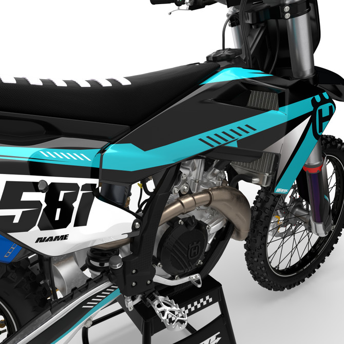Husqvarna Clear Style Sticker Kit