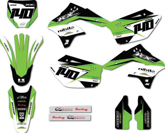 KXF-250-2006-2008-mx-graphics-sticker-kit-Factor-green-style-MXart