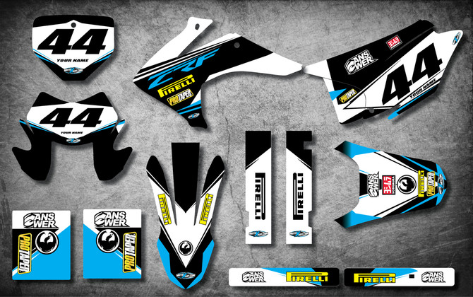 CRF 150 EURO style fullSticker Kit