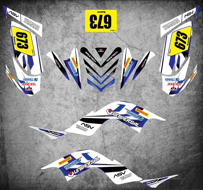 Image Yamaha Raptor 700 graphics and sticker kits Australia