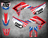 Image shows HONDA CRF 110 2019 2020 model graphic kits Australia