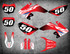 CRF 50 PRO style full Sticker Kit