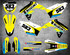 Image shows SUZUKI  RMZ 450 2008 2009 2010 2011 2012 2013 2014 2015 2016 2017 sticker kit decal kit