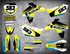 Image shows SUZUKI  RMZ 450 2005 2006 sticker kit decal kit australia