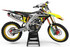 RM 85 FIRE style full Sticker Kit