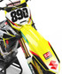 RM 85 FIRE style full Sticker Kit